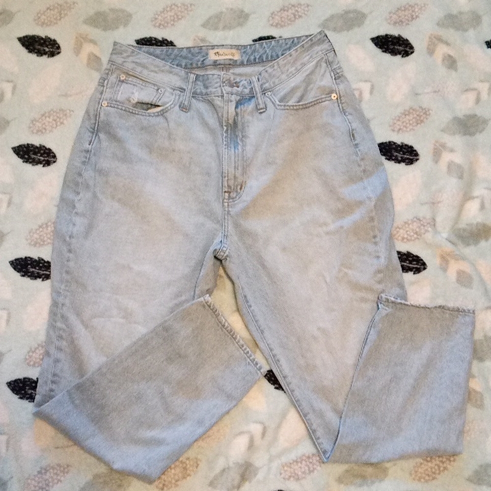 Madewell Light wash "The curvy perfect Vintage Jean" size 31